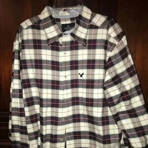 AMERICAN EAGLE DRESS SHIRT SIZE L PREOWNED